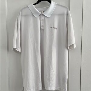 Columbia Men's White Polo Shirt